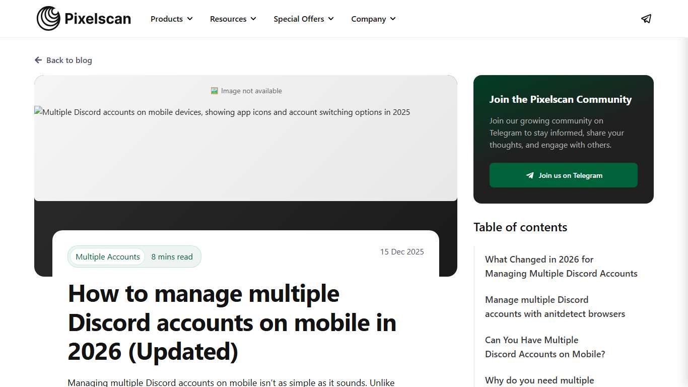 Multiple Accounts Discord on Mobile: Updated Guide for 2026